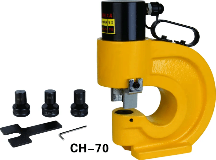 HYDRAULIC PUNCH MACHINE CH 70 We Volt hydraulic-punch-machine-ch-70-we-volt