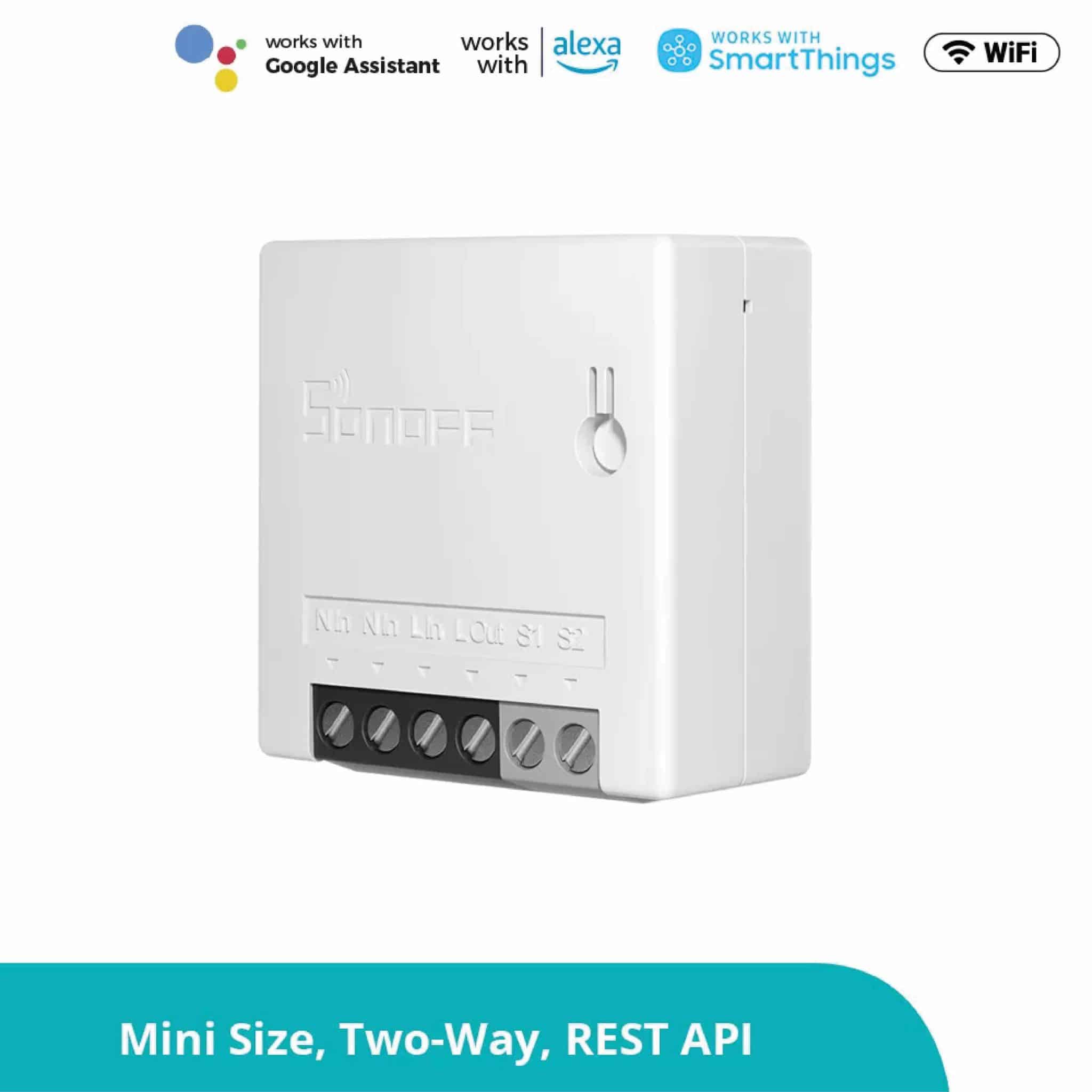 Sonoff Mini R2 – Compact Wi-Fi Smart Switch - We Volt