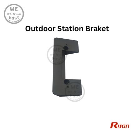 Ryan RACK-BL black angle rack for outdoor video intercom