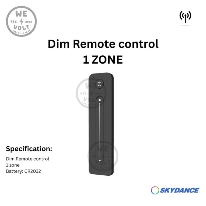 Skydance R11 – 1-Zone RF Dimmer Remote