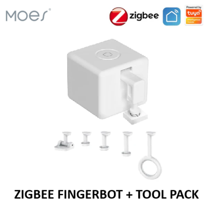 MOES Zigbee Fingerbot with Touch Button for Smart Control