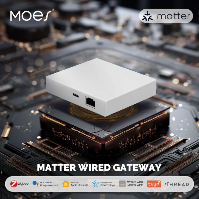 MOES Matter Zigbee Smart Hub Type-C