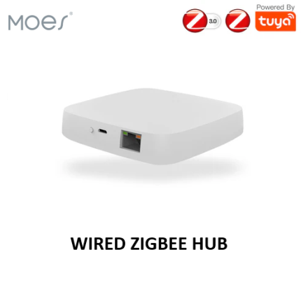MOES Zigbee Wired Smart Hub with USB Port