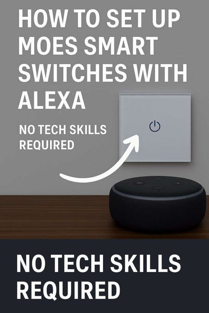 Guide to setting up MOES smart switches with Alexa in Lebanon