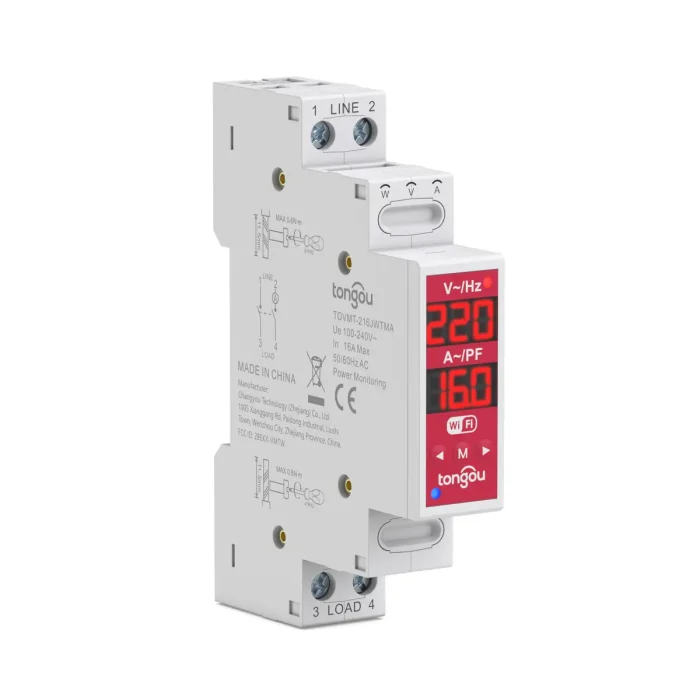 Tongou TOVTH WiFi Smart Thermostat Front View