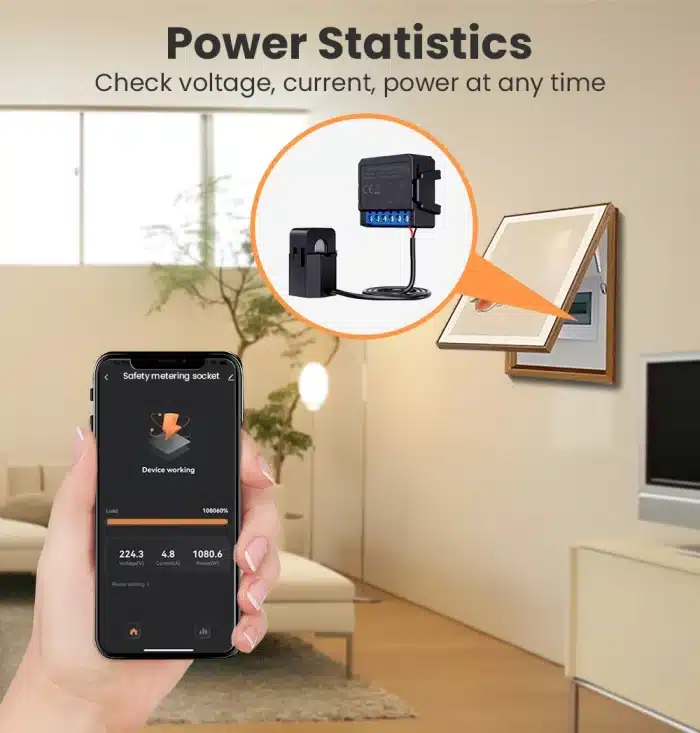 Track voltage, current, and power with Avatto WPM16-1