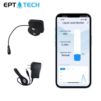 EPT-TLC2326 WiFi Water Level Sensor on Rooftop Tanks