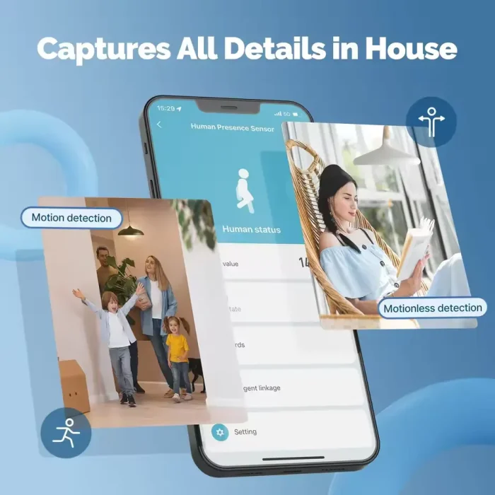 MOES Smart Human Presence Sensor motion and still detection