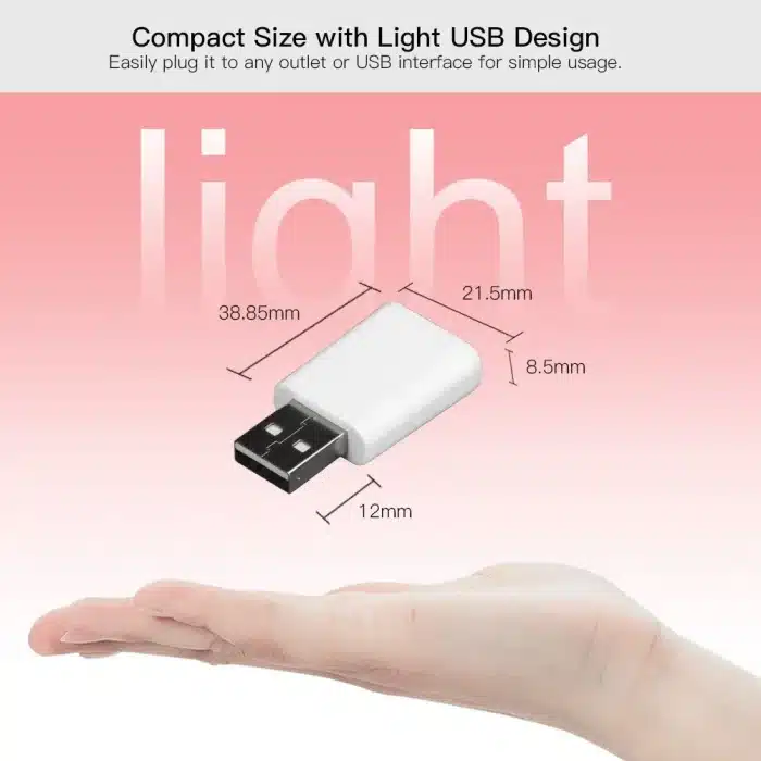 MOES ZigBee USB Signal Repeater – Compact USB Design