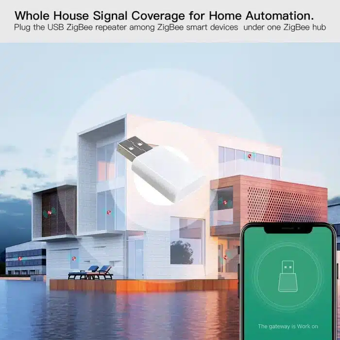 MOES ZigBee USB Repeater – Tuya Gateway Network Extension