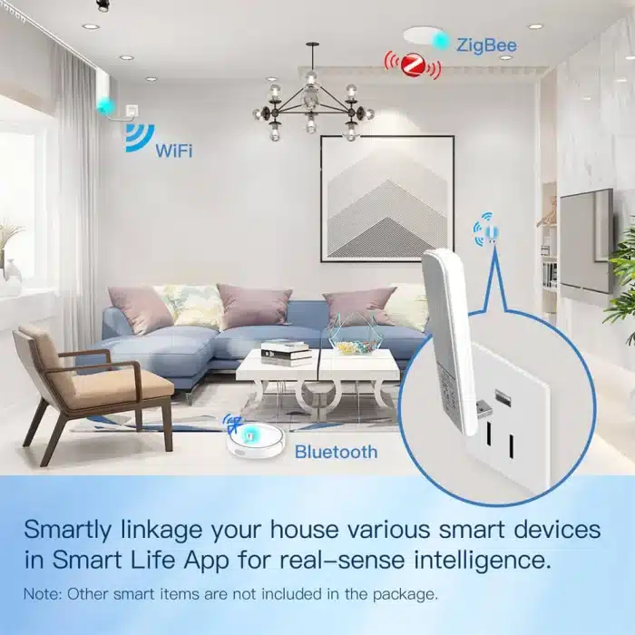 MOES USB gateway with WiFi ZigBee BLE support