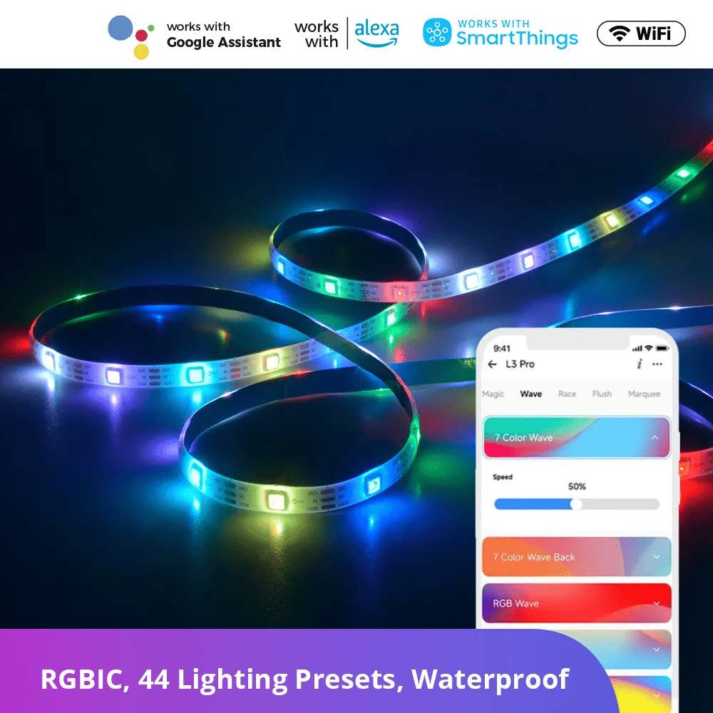 SONOFF L3 Pro RGBIC Smart LED Strip Lights-5M