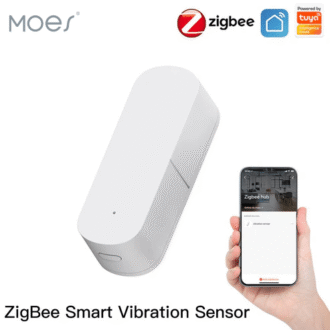 MOES Zigbee Vibration Sensor – Motion & Impact Detector