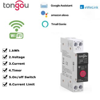 eWeLink DIN Switch – TONGOU TO-Q-SY2-JWE 63A WiFi