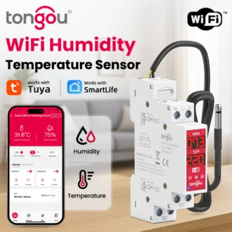 Tongou TOVTH – WiFi Smart Thermostat Switch with Temperature Sensor & Display