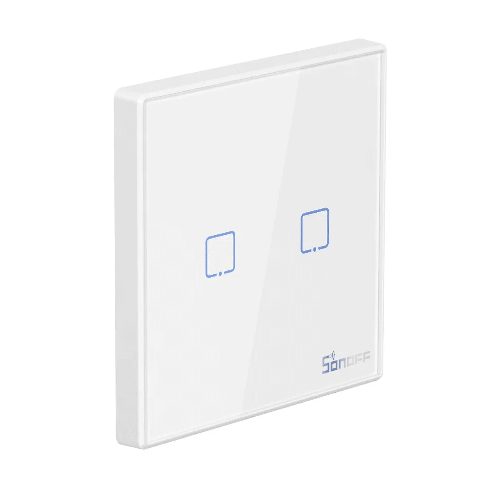 SONOFF T2EU-RF – 86 Type Wall Panel Sticky 433MHz Wireless RF Remote 1-3 Gang - Image 2