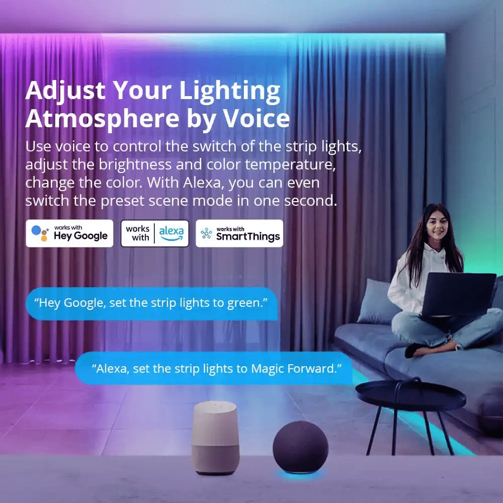 SONOFF L3 Pro RGBIC Smart LED Strip Lights-5M - Image 3