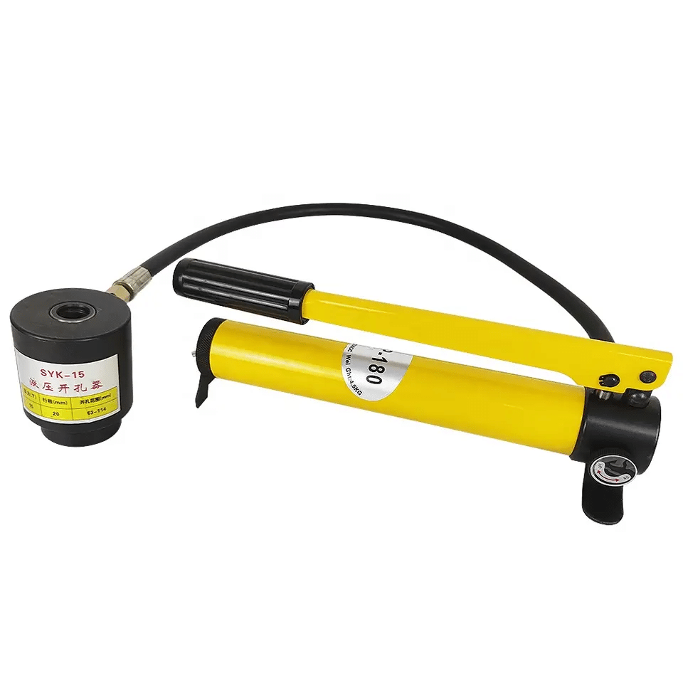 Hydraulic Hole Puncher SYK-15 - 15T Output, Punch Range 16-114mm - Image 4