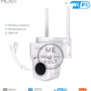 MOES PTZ outdoor WiFi security camera with pan tilt zoom