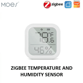 MOES Zigbee Temperature & Humidity Sensor – Smart Environment Monitor