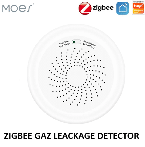 MOES Zigbee Gas Leak Detector – Smart Flammable Gas Alarm