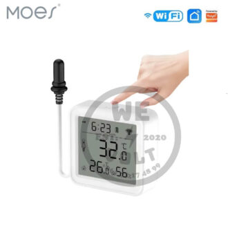 WiFi Smart Temperature & Humidity Sensor with LCD + External Sensor