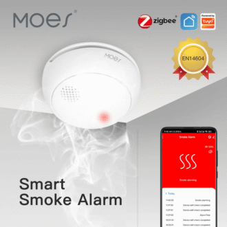 MOES Zigbee Smoke Alarm – Wireless Smart Fire Detector