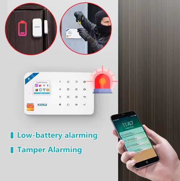 KERUI W184 WIFI GSM SMS APP Control Alarm System - Image 3