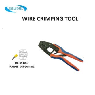 DR-0510GF Crimping Tool for 0.5-10mm² Cable End-Sleeves