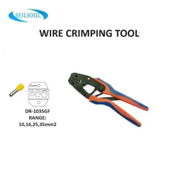 DR-1035GF Crimping Tool for 10-35mm² Cable End-Sleeves