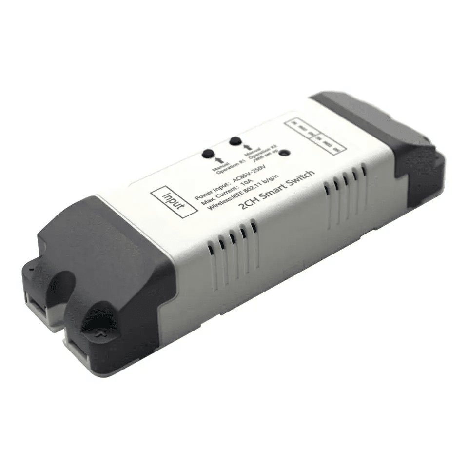 Ewelink Smart Switch 2 Channel - Input 220Vac - With Cover - Image 3