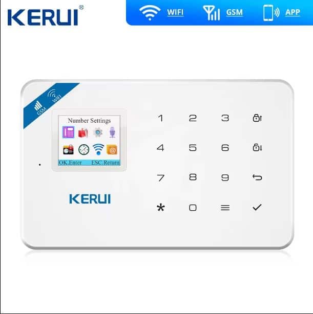 KERUI W184 WIFI GSM SMS APP Control Alarm System - Image 4