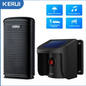 KERUI Wireless Home Alarm Waterproof PIR Motion Sensor Detector Driveway Garage
