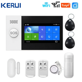 KERUI PG107 WIFI GSM SMS APP Control Alarm System