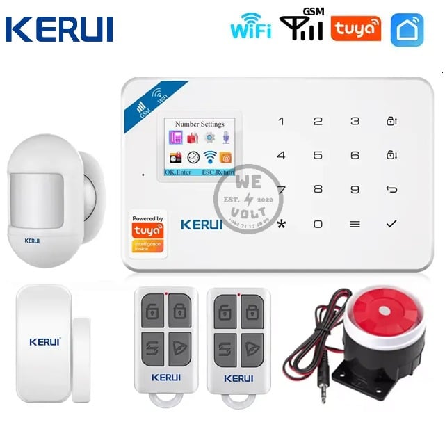 KERUI W184 WIFI GSM SMS APP Control Alarm System