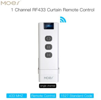 MOES Smart RF433 Transmitter Remote for Curtain