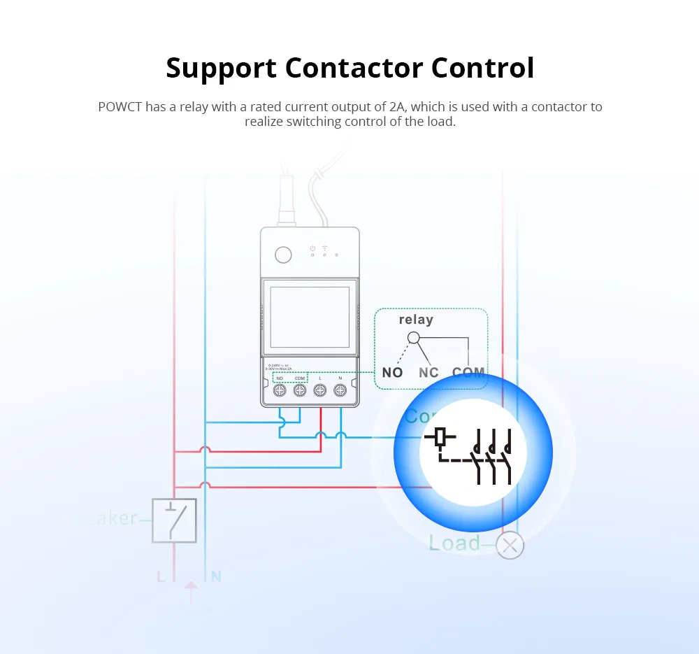 SONOFF POW Ring Smart Power Meter | POWCT - Monitor & Control Up to 100A - Image 9