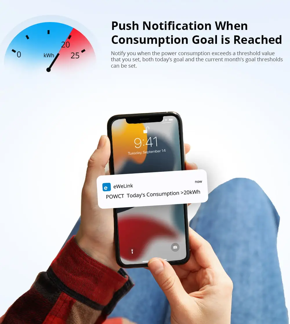 SONOFF POW Ring Smart Power Meter | POWCT - Monitor & Control Up to 100A - Image 12