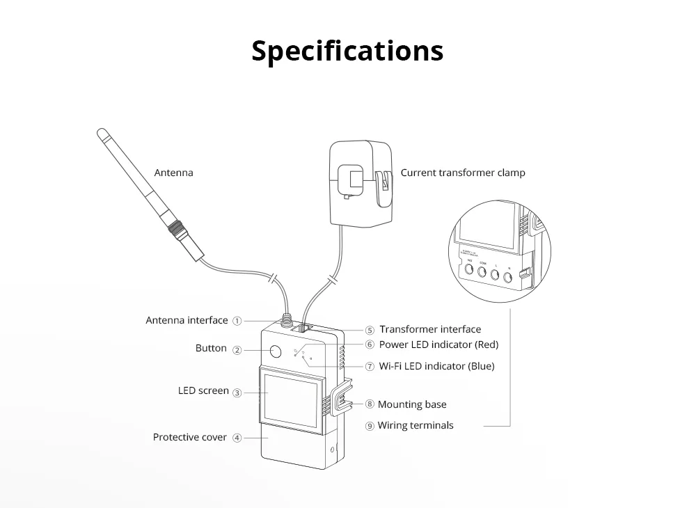 SONOFF POW Ring Smart Power Meter | POWCT - Monitor & Control Up to 100A - Image 15