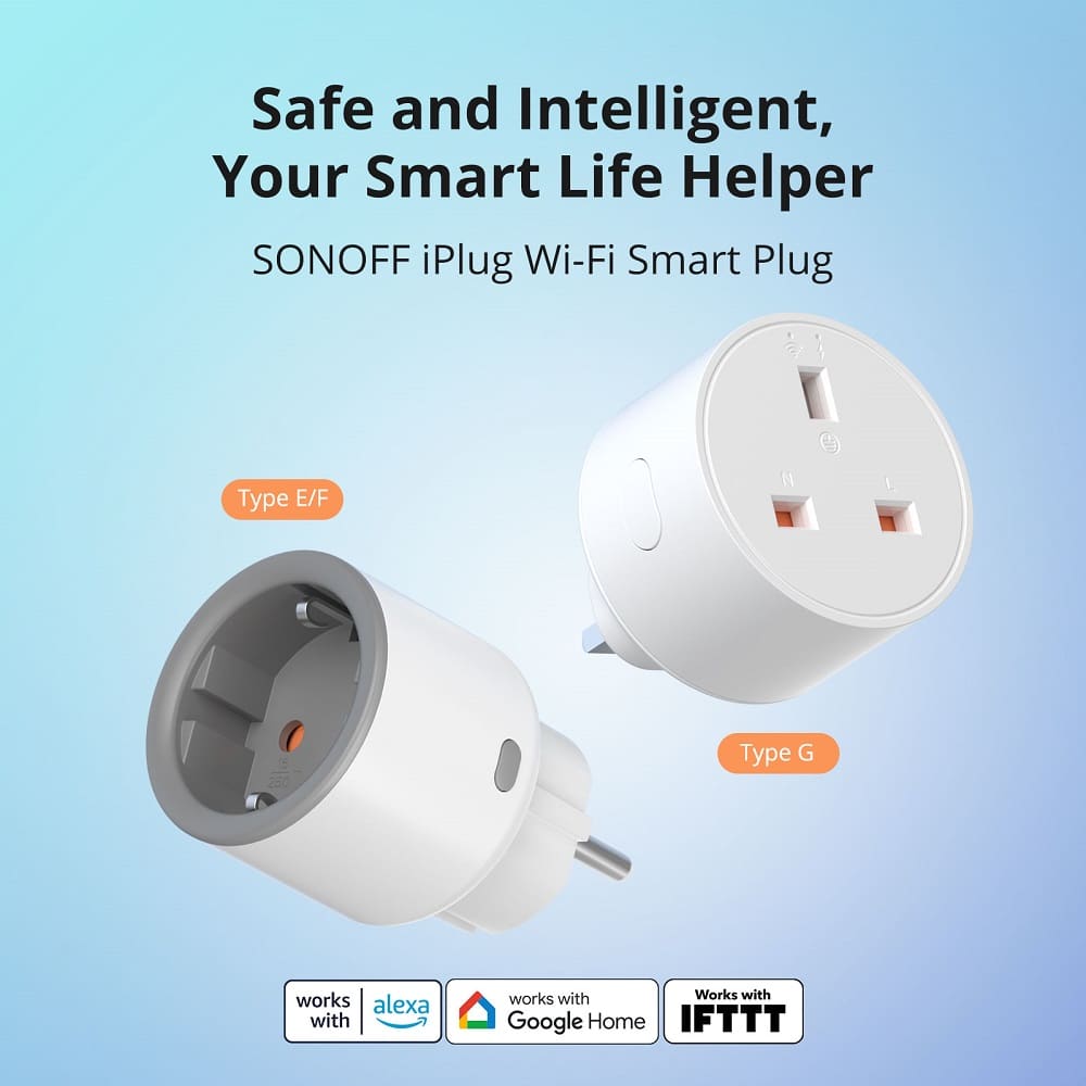 SONOFF iPlug Wi-Fi Smart Plug | S60 Series - Image 2