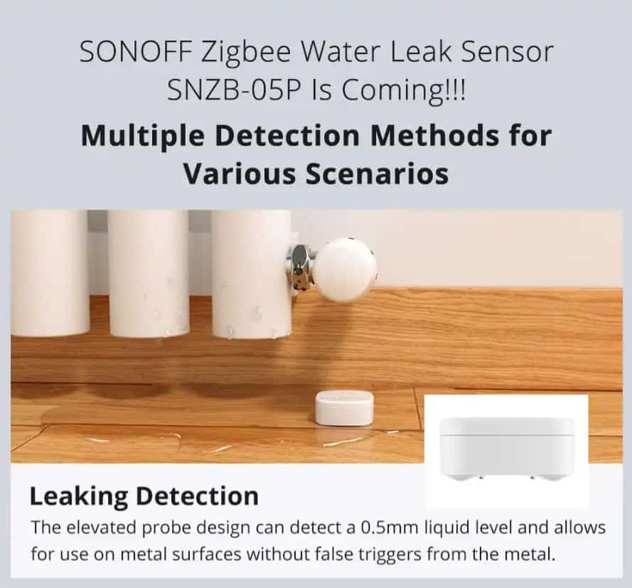 SONOFF Zigbee Water Leak Sensor SNZB-05P – Standalone Smart Leak Detection - Image 15