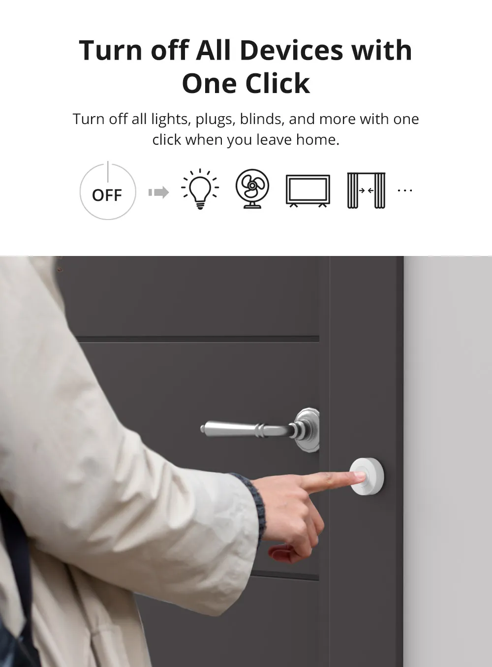 SONOFF Zigbee Wireless Switch SNZB-01P - Smart One-Tap Control - Image 7