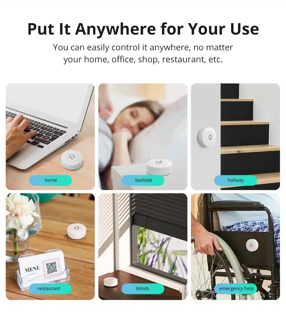 SONOFF Zigbee Wireless Switch SNZB-01P - Smart One-Tap Control - Image 13