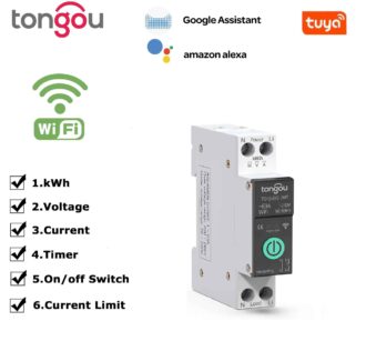 Din Rail WiFi Smart Relay – TONGOU TO-Q-SY2-JWT 63A