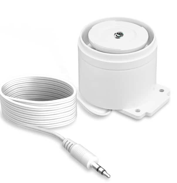 KERUI Wired Siren, Alarm Siren Horn, 5V Mini Buzzer (120DB) - Image 2