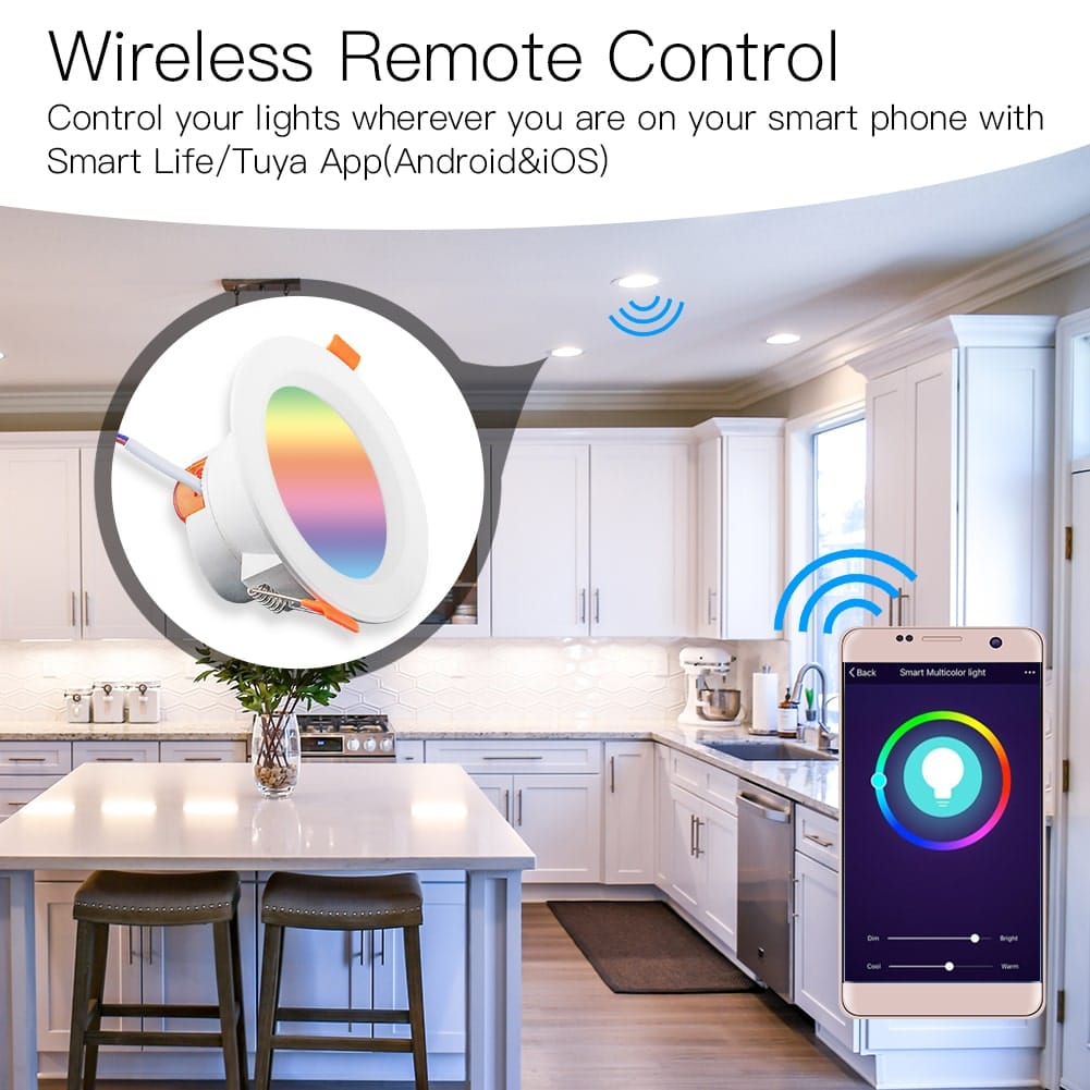 MOES WiFi Smart RGB+WW Downlight - Image 10