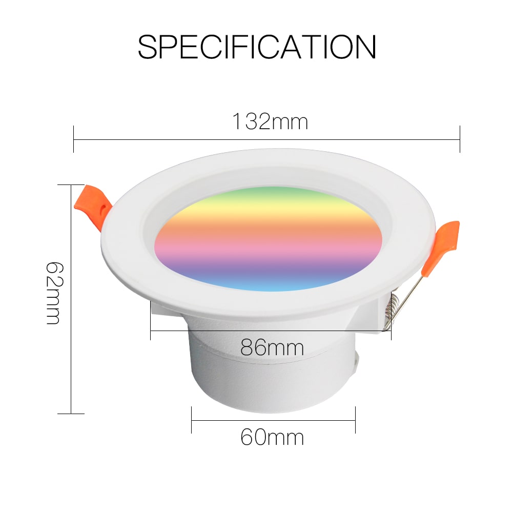 MOES WiFi Smart RGB+WW Downlight - Image 2