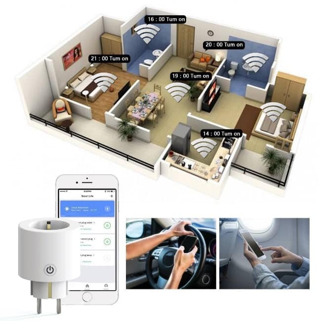 MOES Wifi Smart Plug with Monitoring - Image 2