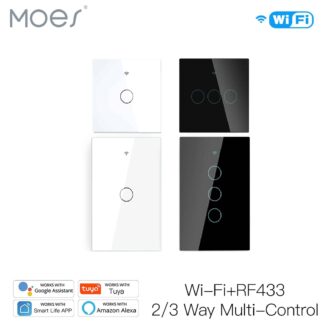 MOES WiFi Wall Switches EU US