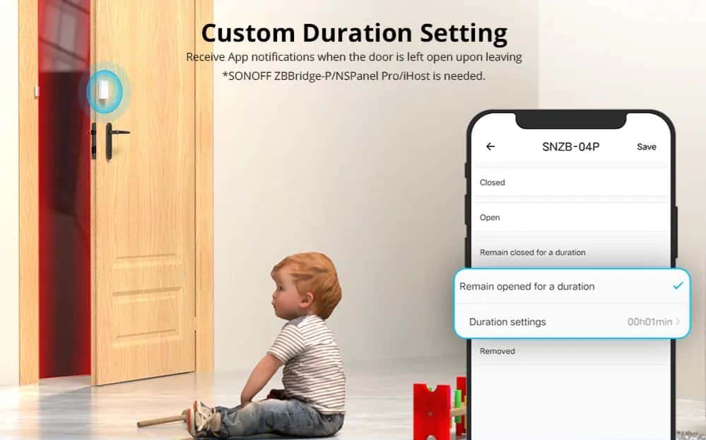 SONOFF Zigbee Door/Window Sensor SNZB-04P - Smart Security Sensor - Image 11